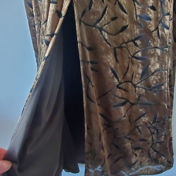 JOSEPH RIBKOFF vintage 90's crushed velvet  dress - Picture 11 of 12